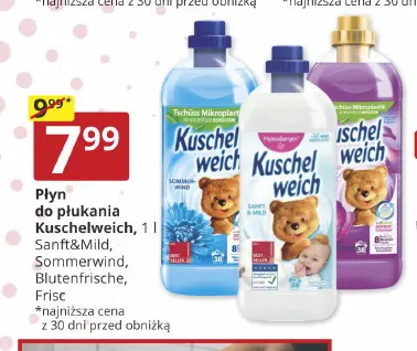 Płyn do płukania Kuschelweich Sommerwind promocja w Prymus AGD