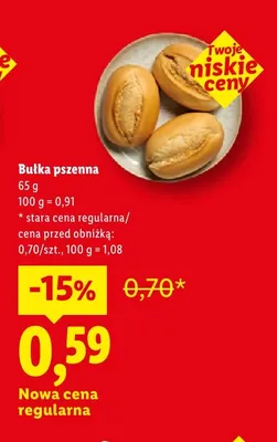 Bułka pszenna promocja w Lidl