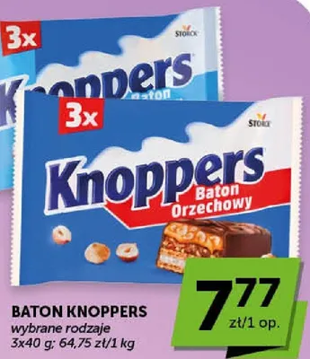 Baton Knoppers orzechowy promocja w Euro Sklep