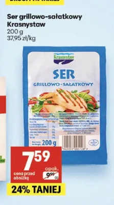 Ser grillowo-sałatkowy Krasnystaw promocja w Delikatesy Centrum