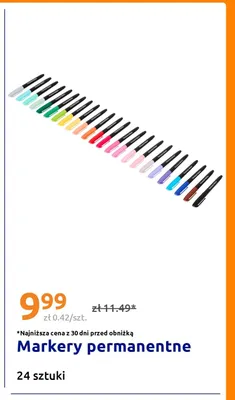 Markery permanentne promocja w Action