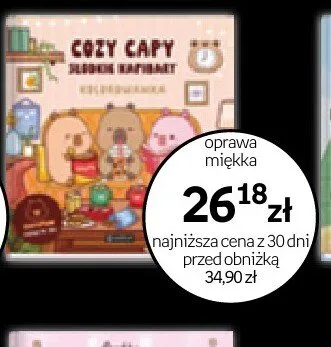 Książka Cozy Capy promocja w Empik