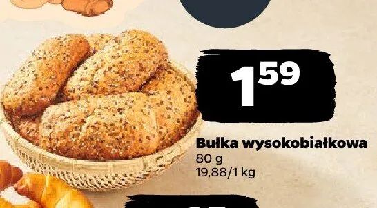 Bułka wysokobiałkowa Aryzta promocja w Netto