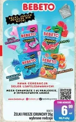 Żelki Freeze Crunch promocja w Tomi Markt