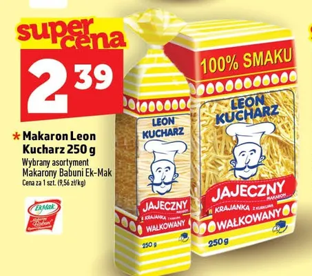 Makaron Leon Kucharz promocja w TOPAZ