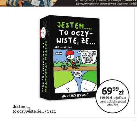 Gra imprezowa Jestem..., to oczywiste, że... promocja w Empik