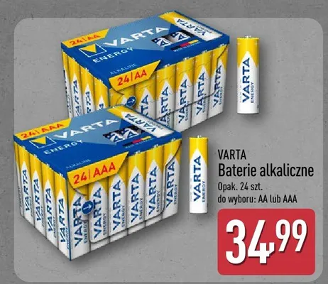 Baterie alkaliczne promocja w Aldi