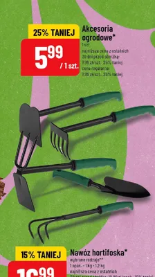 Nawóz hortifloska wybrane rodzaje promocja w POLOmarket