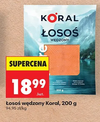 Łosoś wędzony w kremie promocja w Biedronka