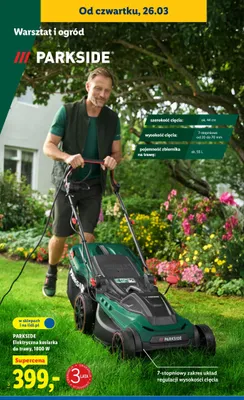 Elektryczna kosiarka do trawy, 1800 W promocja w Lidl