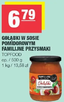 Gołąbki w sosie pomidorowym familijne przysmaki promocja w SPAR