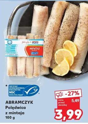 Abramczyk Poledwica z mintaja promocja w Kaufland