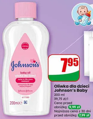 Oliwka dla dzieci baby oil promocja w Dino