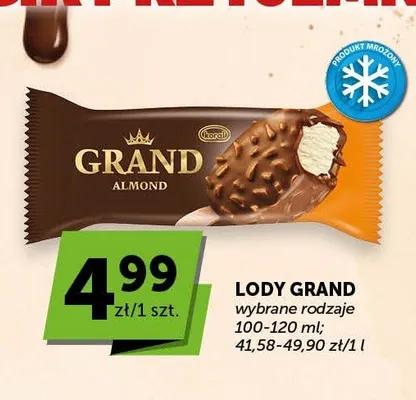 Lody Grand Almond promocja w ABC