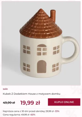 Kubek home & you Z Dodatkiem House z motywem domku promocja w home&you