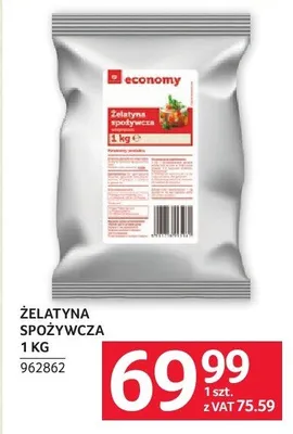 Żelatyna spożywcza 1 kg promocja w Selgros