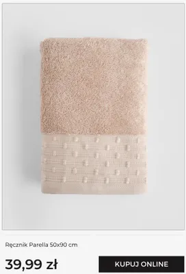 Ręcznik Parella home&you 50x90 cm promocja w home&you