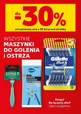 Maszynki jednorazowe do golenia Gillette Blue 3 Plus Comfort promocja w Kaufland