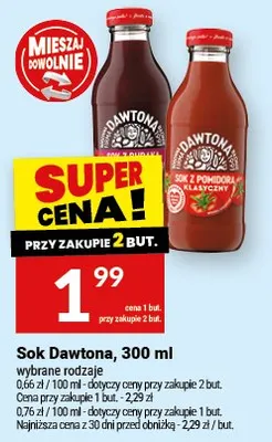 Sok dawtona promocja w Twój Market