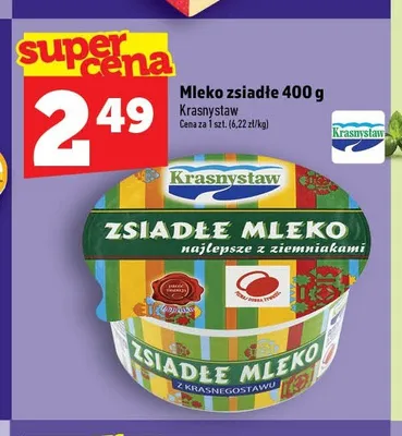 Mleko zsiadłe Krasnystaw promocja w TOPAZ