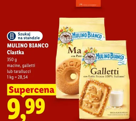 Ciastka Mulino Bianco Macine promocja w Lidl