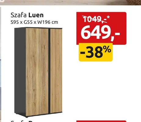Szafa Luen promocja w Black Red White