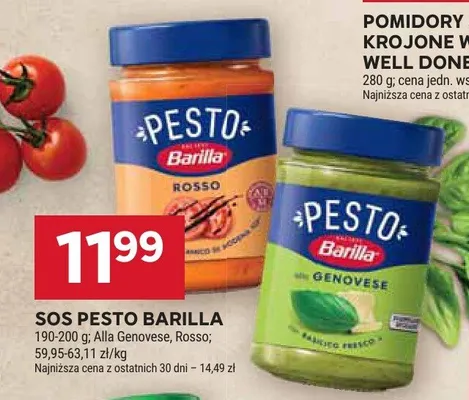 Sos pesto Alla Genovese, Rosso promocja w Stokrotka