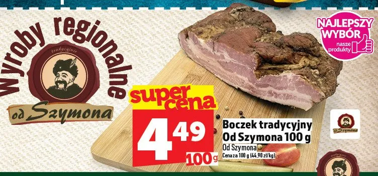 Boczek tradycyjny Od Szymona promocja w TOPAZ