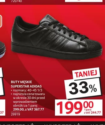 Buty męskie Superstar Adidas promocja w Selgros