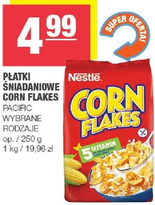 Płatki śniadaniowe Corn Flakes promocja w SPAR