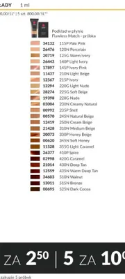 Podkład w płynie Flawless Match próbka promocja w AVON
