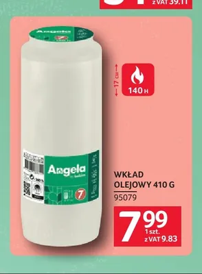 Wkład olejowy Angela promocja w Selgros