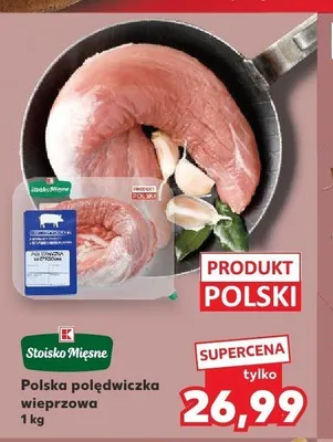 Polska polędwiczka wieprzowa Stoisko Mięsne promocja w Kaufland