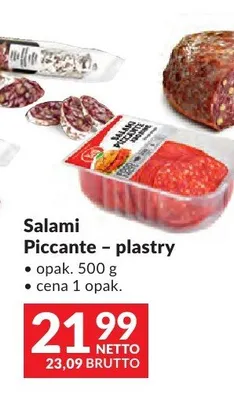 Salami Piccante Bell plastry promocja w Makro