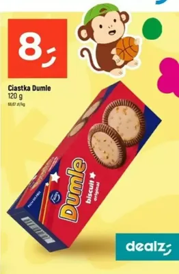 Ciastka Dumle promocja w Dealz