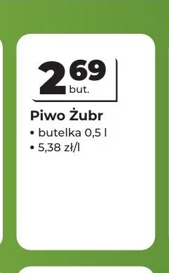 Piwo Żubr promocja w Odido