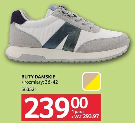 Buty damskie promocja w Selgros