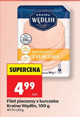 Filet pieczony z kurczaka promocja w Biedronka