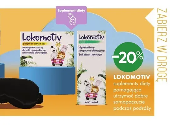Suplementy diety Lokomotiv promocja w Super-Pharm