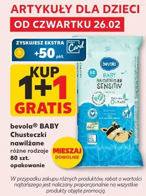 Chusteczki nawilżane różne rodzaje promocja w Kaufland