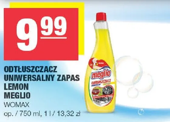 Odtłuszczacz uniwersalny zapas Lemon promocja w SPAR