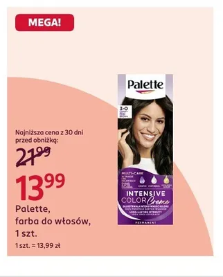 Farba do włosów Palette Intensive Color Creme promocja w Rossmann