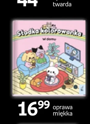 Książka Słodka kolorowanka w domu Wilga promocja w Empik