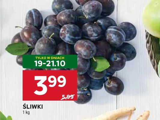 Śliwki promocja w Stokrotka