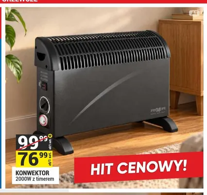 Konwektor z timerem Rexer promocja w Merkury Market