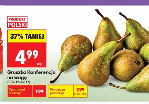 Gruszki Konferencja promocja w Biedronka