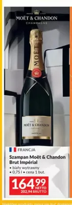 Szampan Moët & Chandon Brut Impérial promocja w Makro