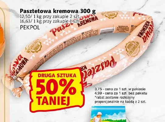 Pasztetowa kremowa Pekpol promocja w Prim Market