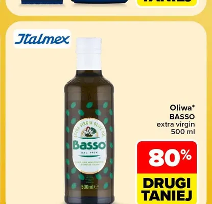 Oliwa Basso extra virgin promocja w Carrefour