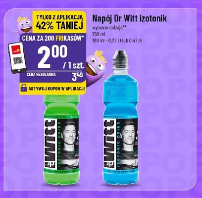 Napój Dr Witt izotonik promocja w POLOmarket